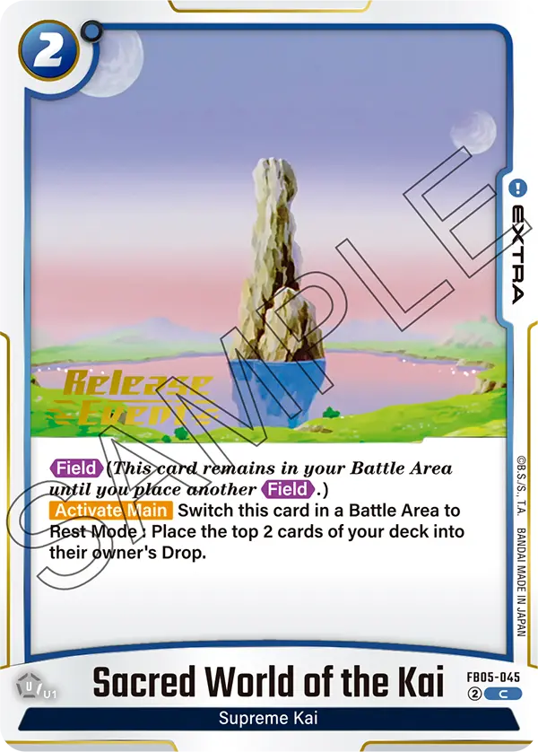 Sacred World of the Kai FB05-045-p1 card