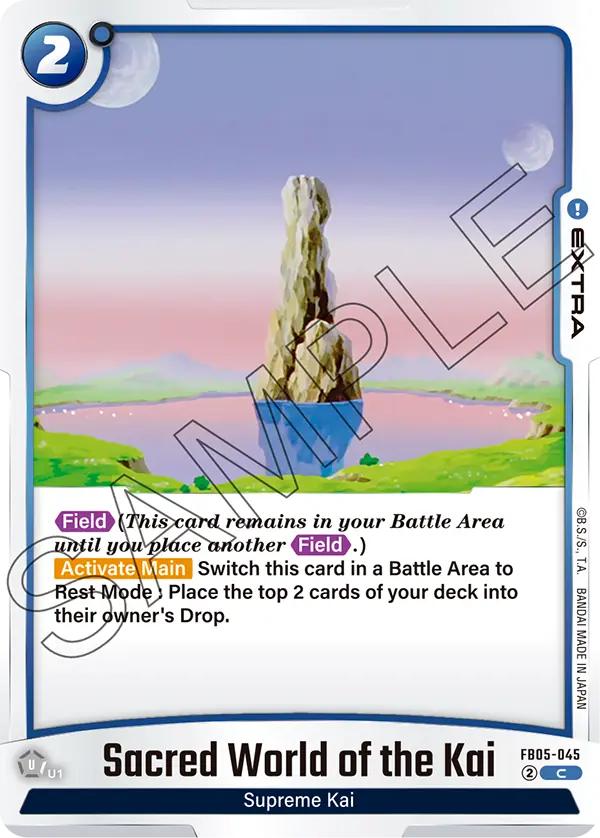 Sacred World of the Kai FB05-045 card