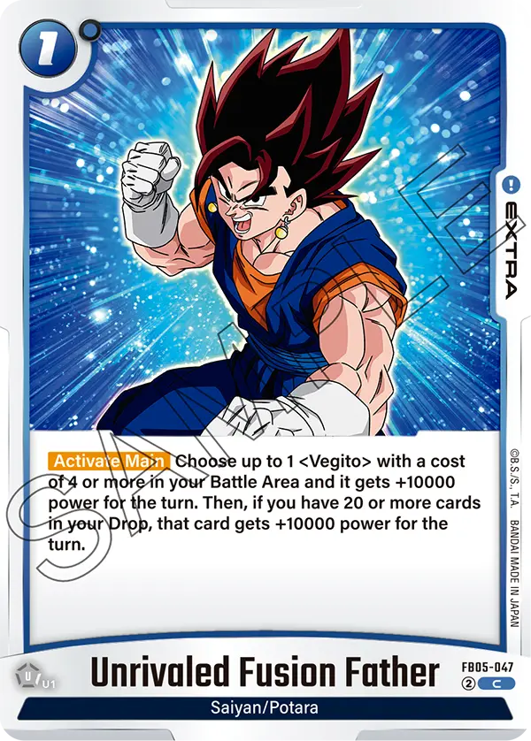 Unrivaled Fusion Father FB05-047 card
