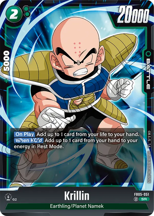 Krillin FB05-051 card
