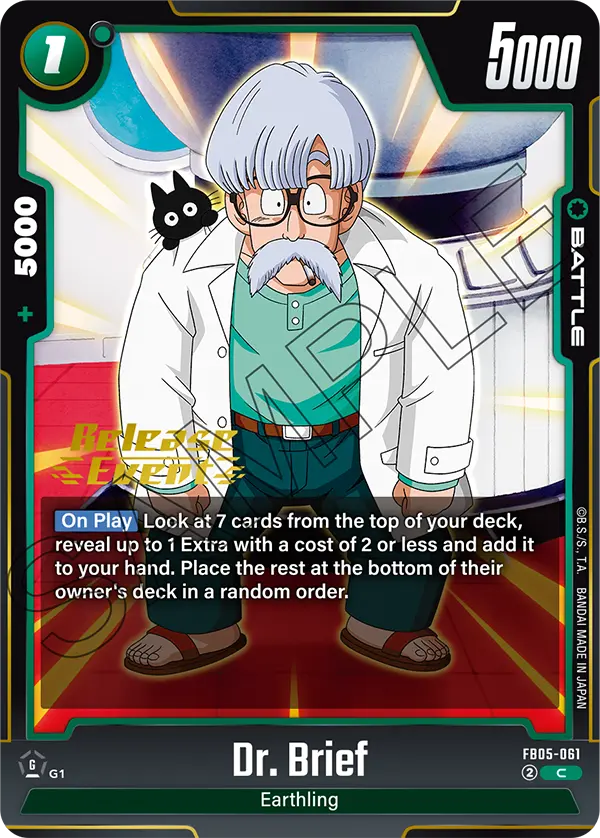 Dr. Brief FB05-061-p1 card