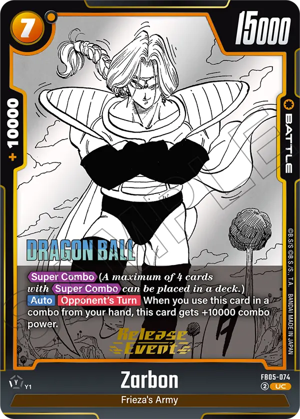Zarbon FB05-074-p4 card