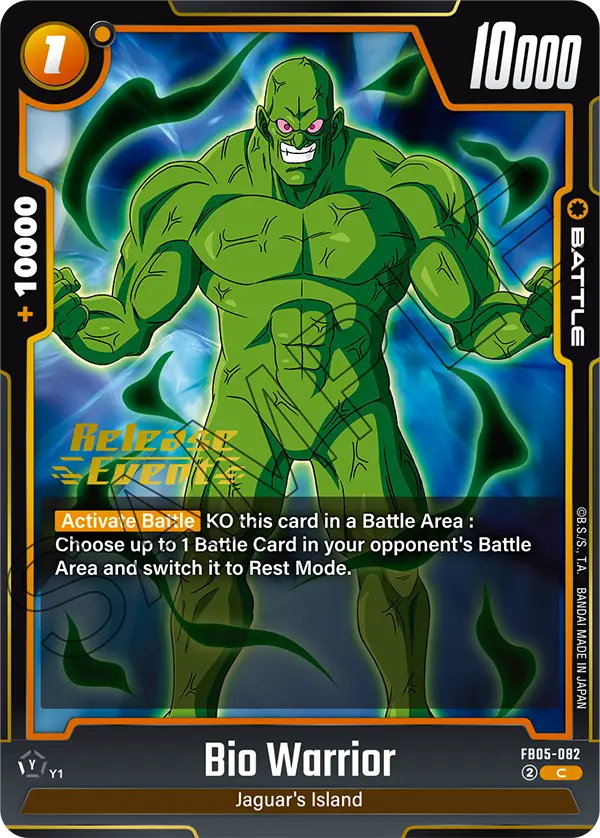 Bio Warrior FB05-082-p1 card