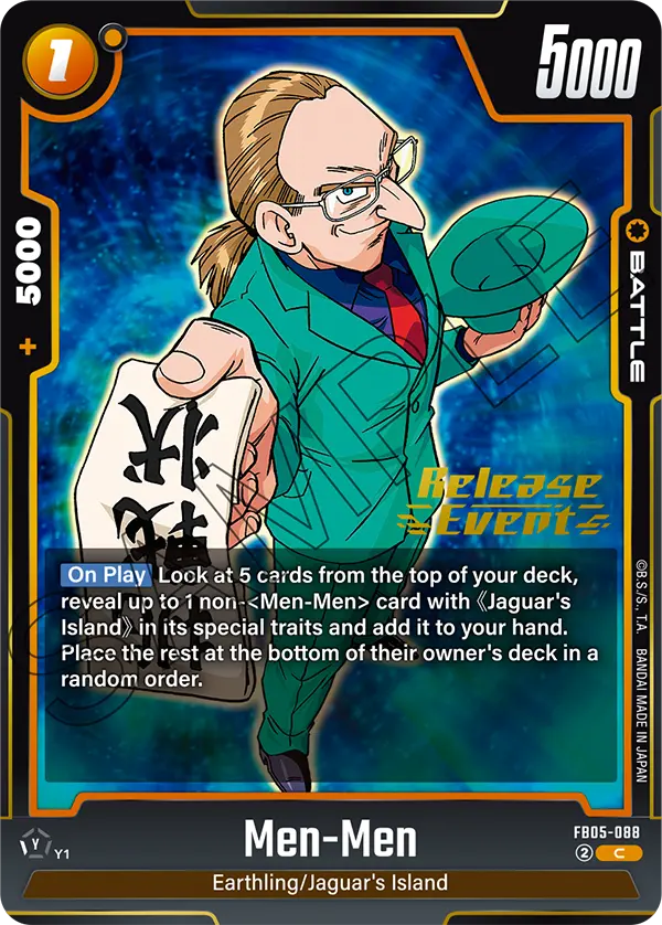 Men-Men FB05-088-p1 card