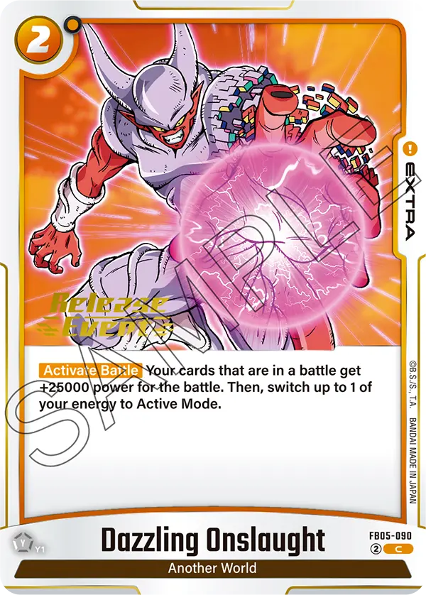 Dazzling Onslaught FB05-090-p1 card