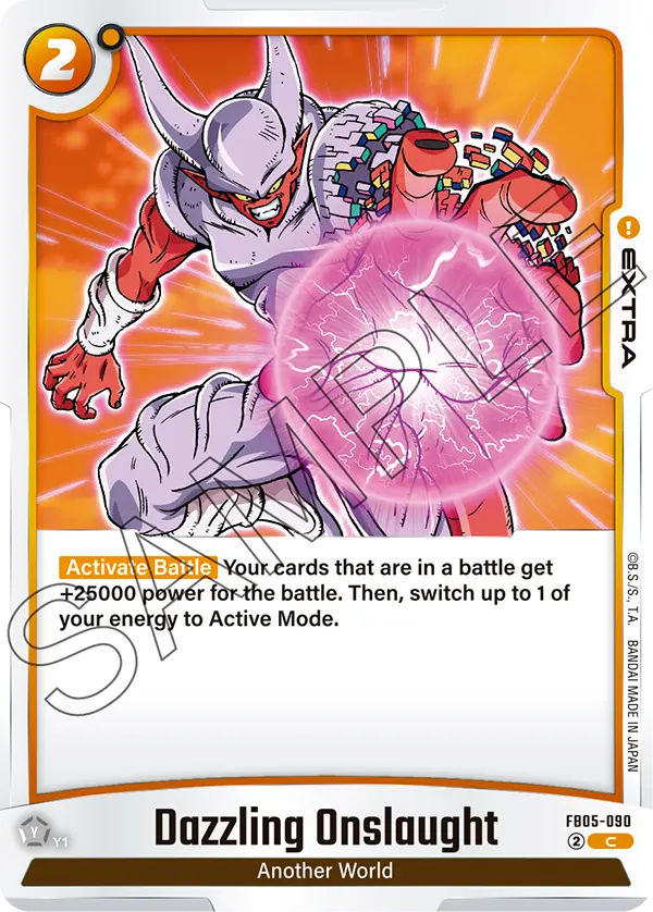 Dazzling Onslaught FB05-090 card