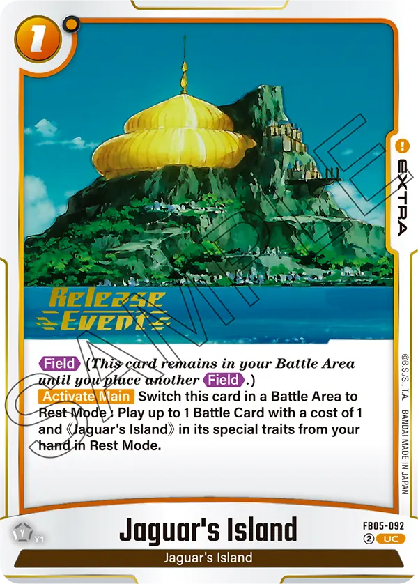 Jaguar's Island FB05-092-p1 card
