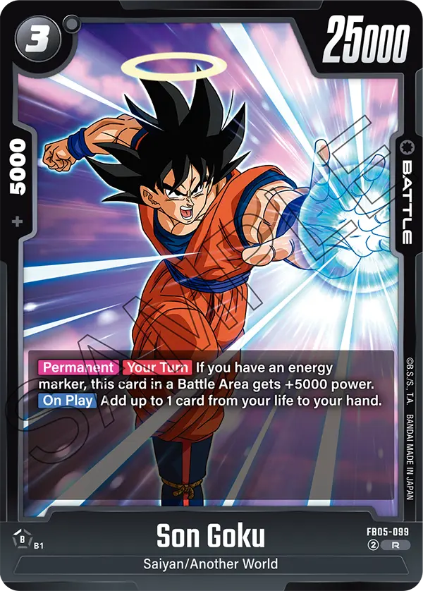 Son Goku FB05-099 card
