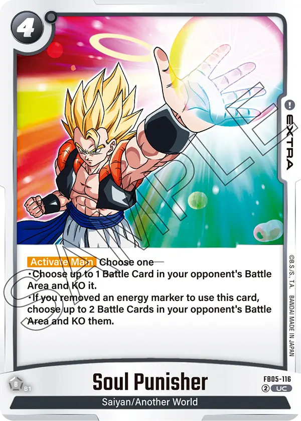 Soul Punisher FB05-116 card