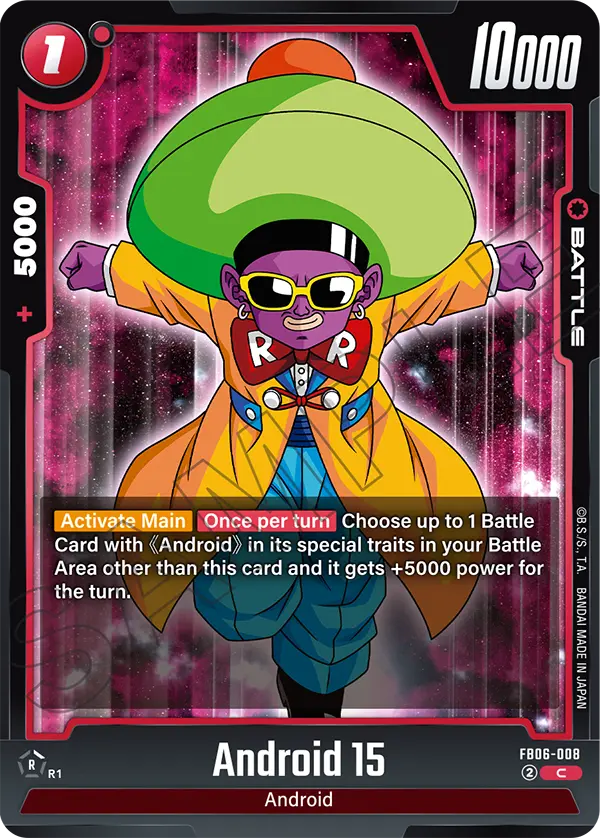 Android 15 FB06-008 card