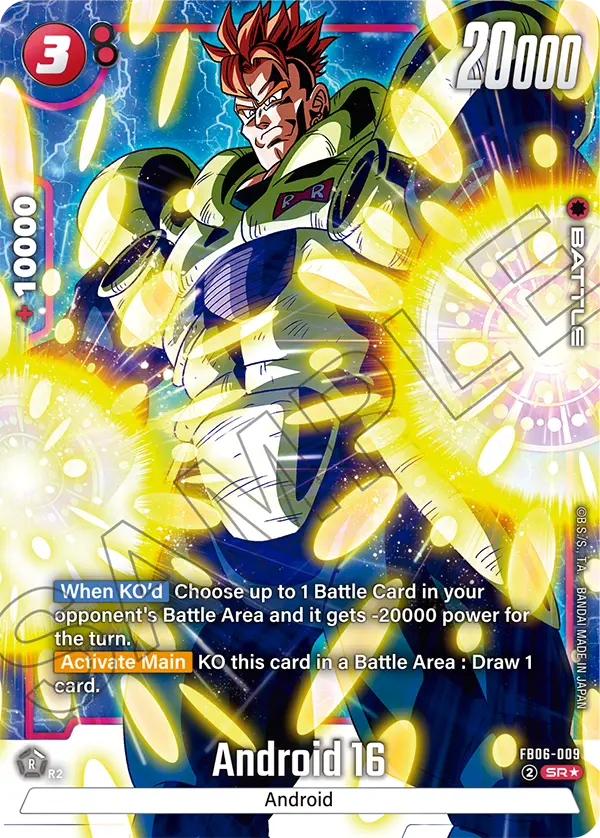 Android 16 FB06-009-p1 card