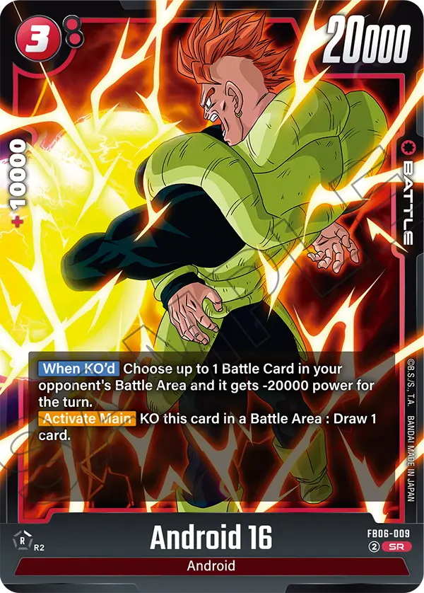 Android 16 FB06-009 card