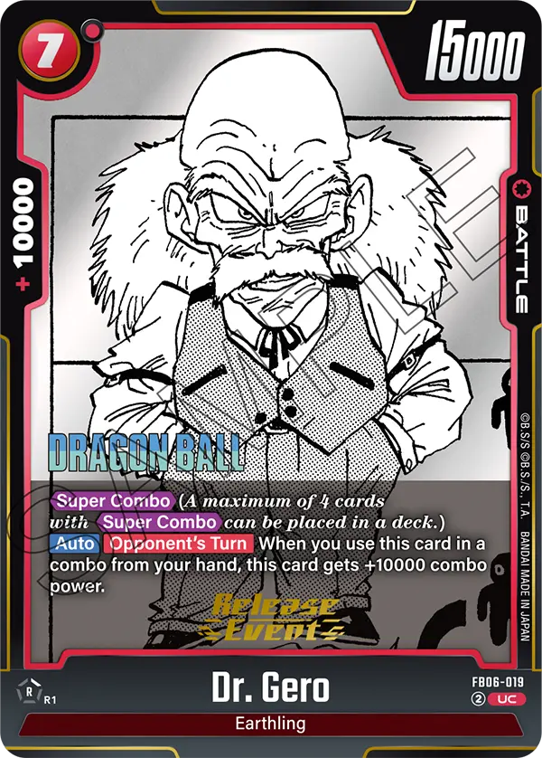 Dr. Gero FB06-019-p3 card