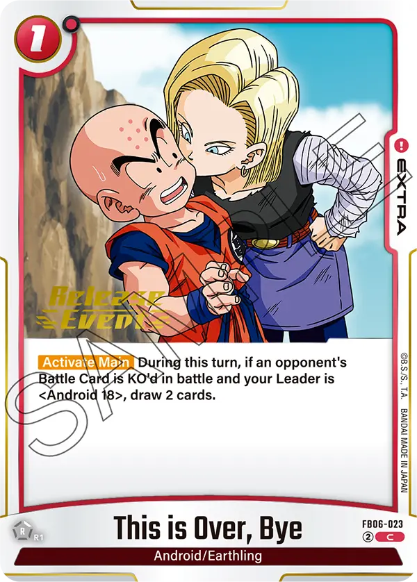 This is Over, Bye FB06-023-p1 card