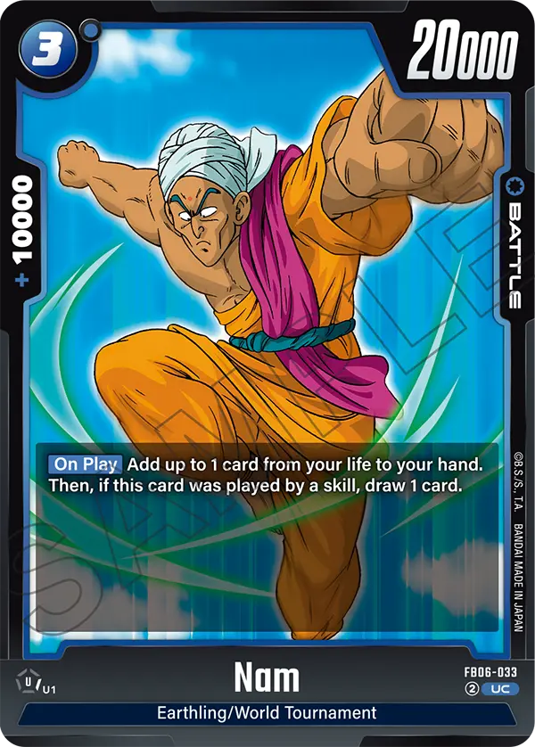 Nam FB06-033 card