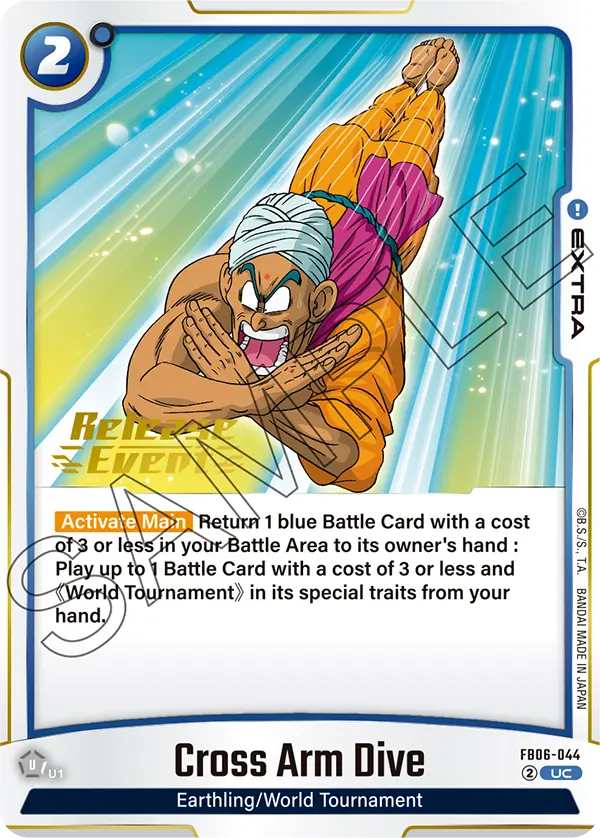 Cross Arm Dive FB06-044-p2 card