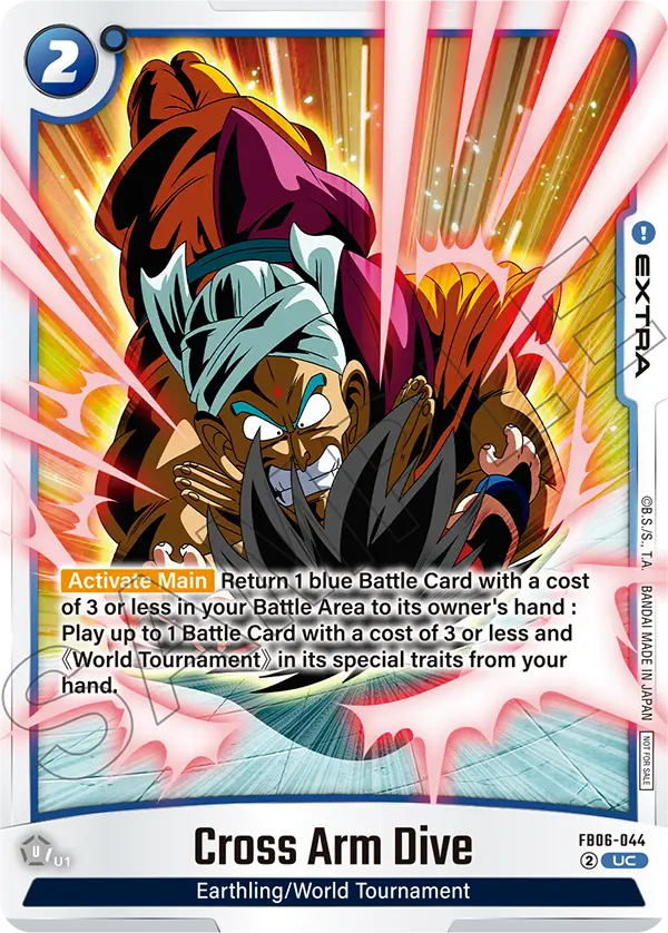 Cross Arm Dive FB06-044-p4 card