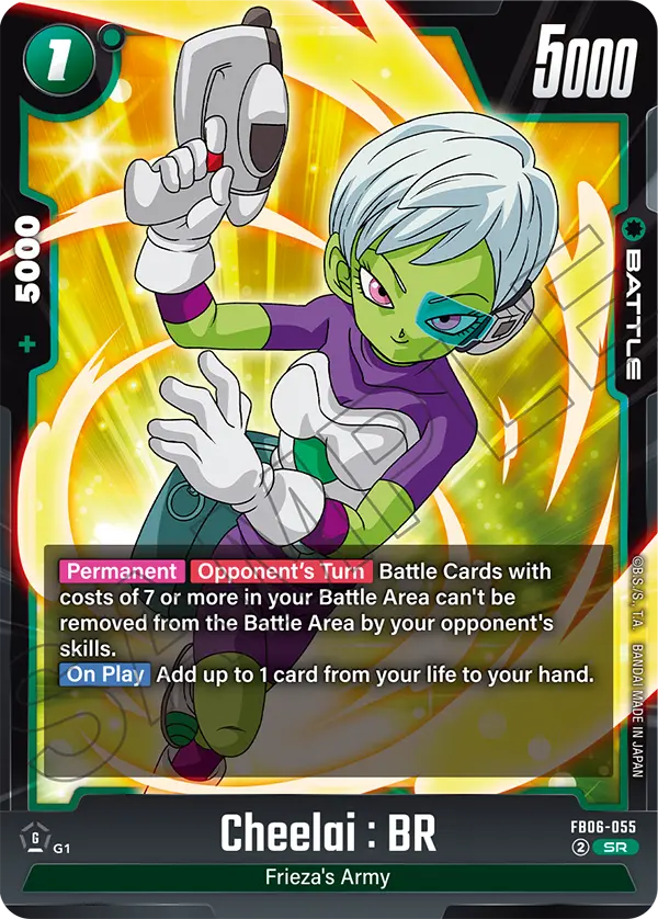 Cheelai : BR FB06-055 card