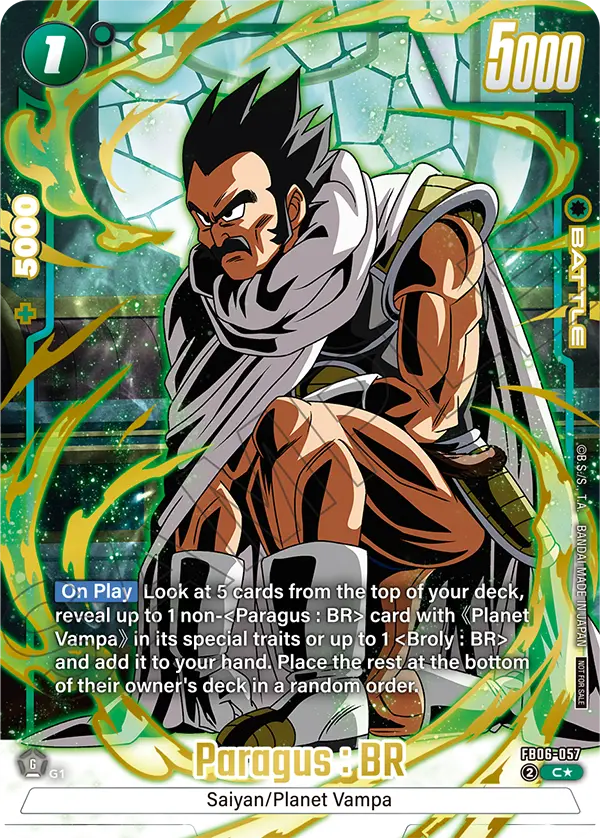 Paragus : BR FB06-057-p3 card