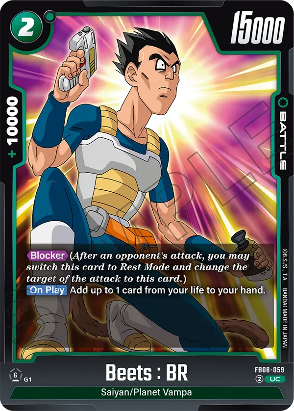 Beets : BR FB06-059 card