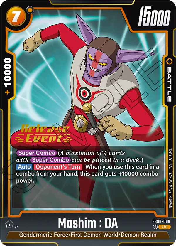 Mashim : DA FB06-086-p1 card