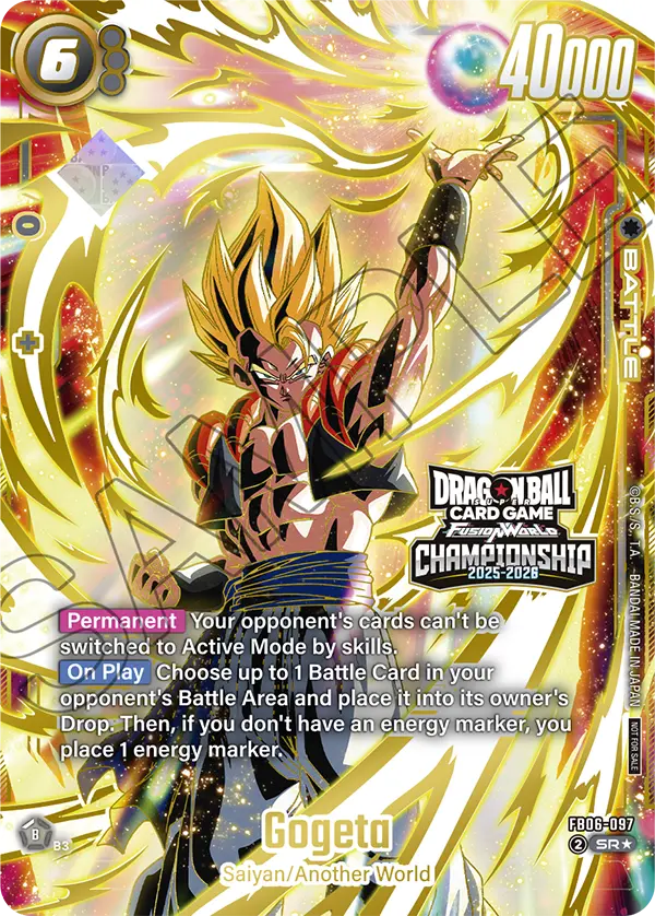 Gogeta FB06-097-p2 card