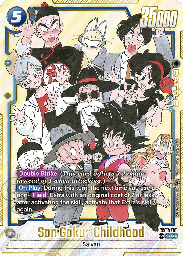 Son Goku : Childhood FB06-119-p2 card