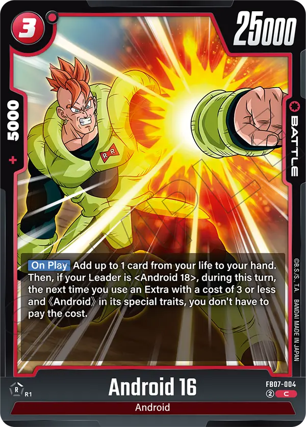 Android 16 FB07-004 card