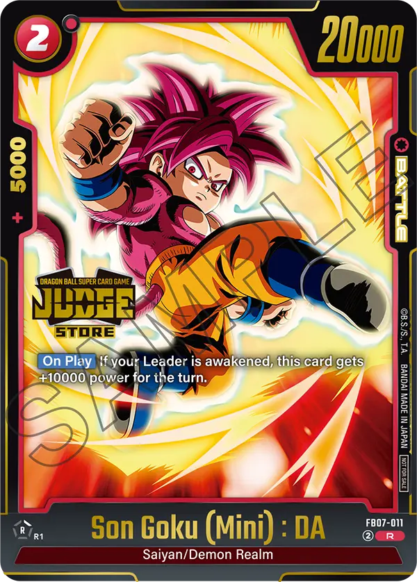 Son Goku (Mini) : DA FB07-011-p2 card