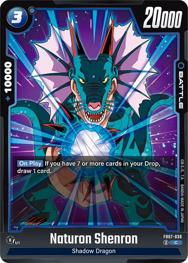 Naturon Shenron FB07-038 card