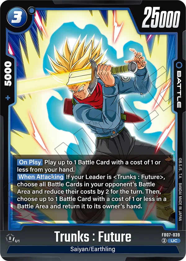 Trunks : Future FB07-039 card