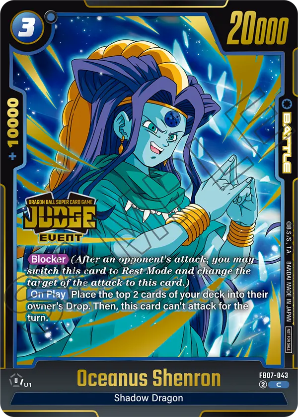 Oceanus Shenron FB07-043-p2 card