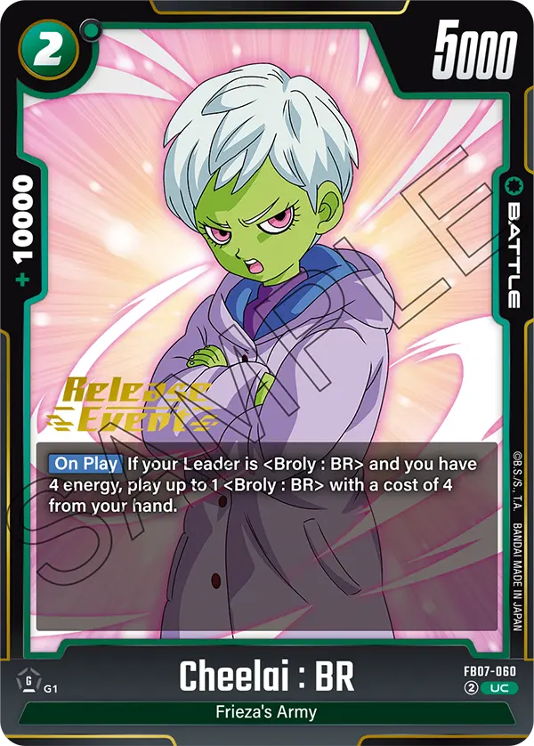 Cheelai : BR FB07-060-p1 card