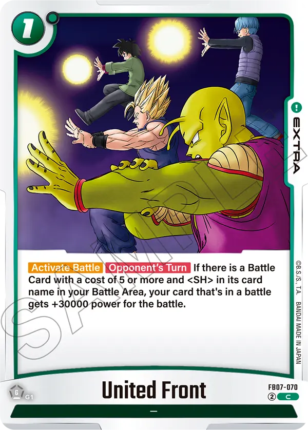 United Front FB07-070 card