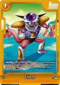 Frieza FB07-088 Dragon Ball Fusion World card, Alt Art