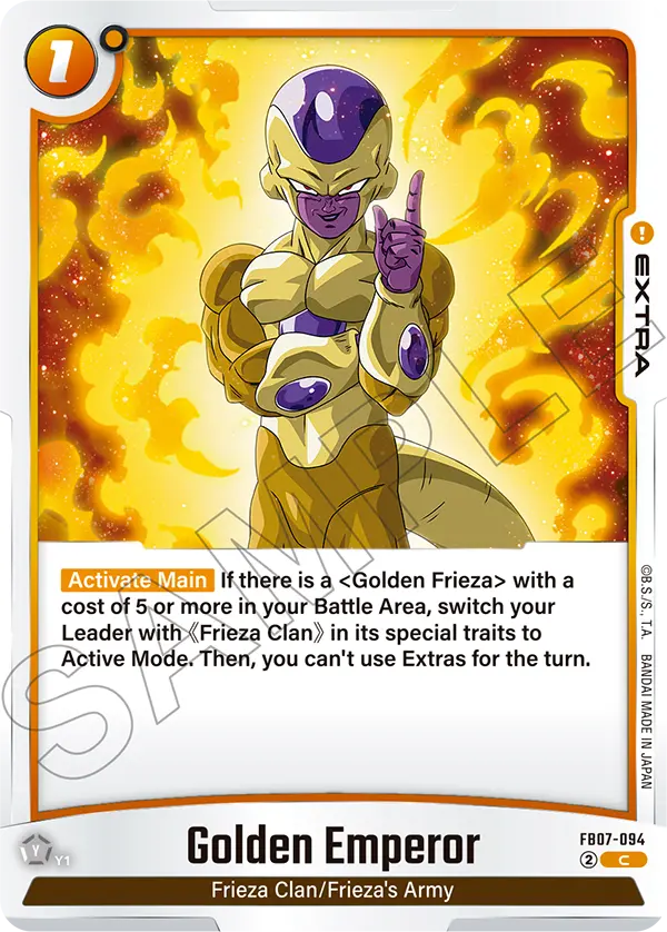 Golden Emperor FB07-094 card