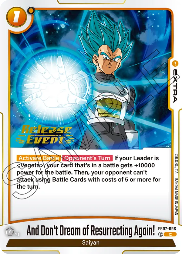 And Don't Dream of Resurrecting Again! FB07-096-p1 card