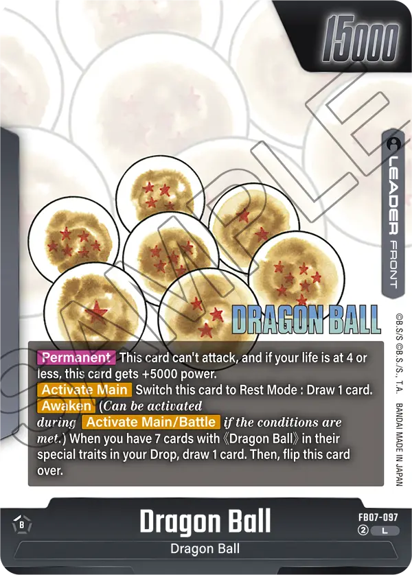 Dragon Ball FB07-097-p2 card