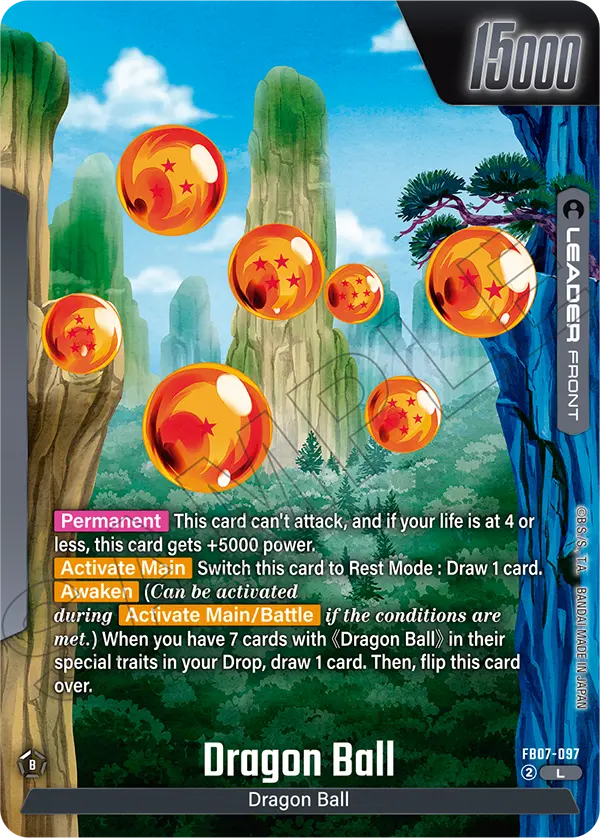 Dragon Ball FB07-097 card