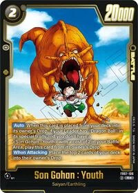 Son Gohan : Youth FB07-106 Dragon Ball Fusion World card, Alt Art