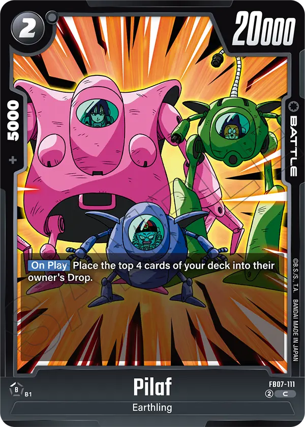 Pilaf FB07-111 card