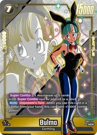 Bulma FB07-113 Dragon Ball Fusion World card, Alt Art