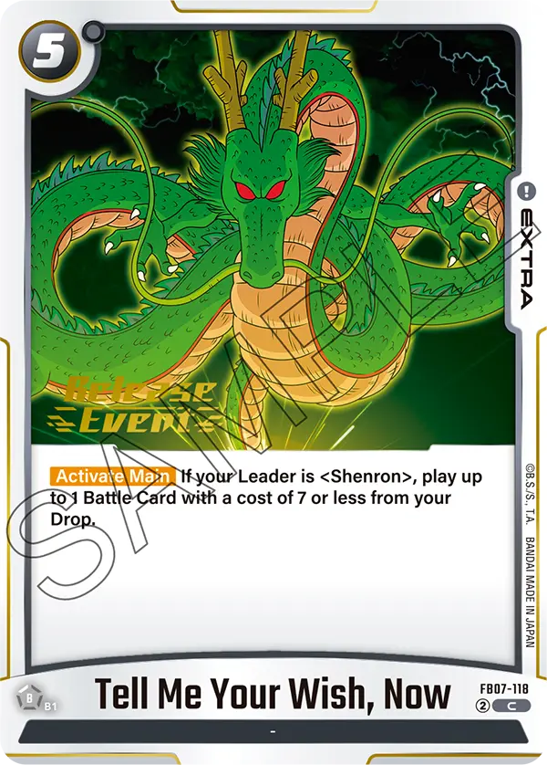 Tell Me Your Wish, Now FB07-118-p1 card