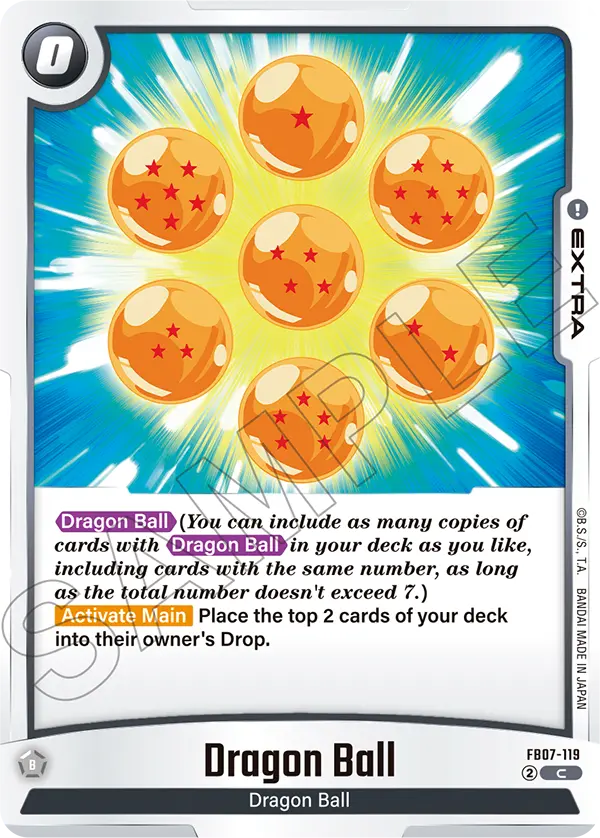 Dragon Ball FB07-119 card
