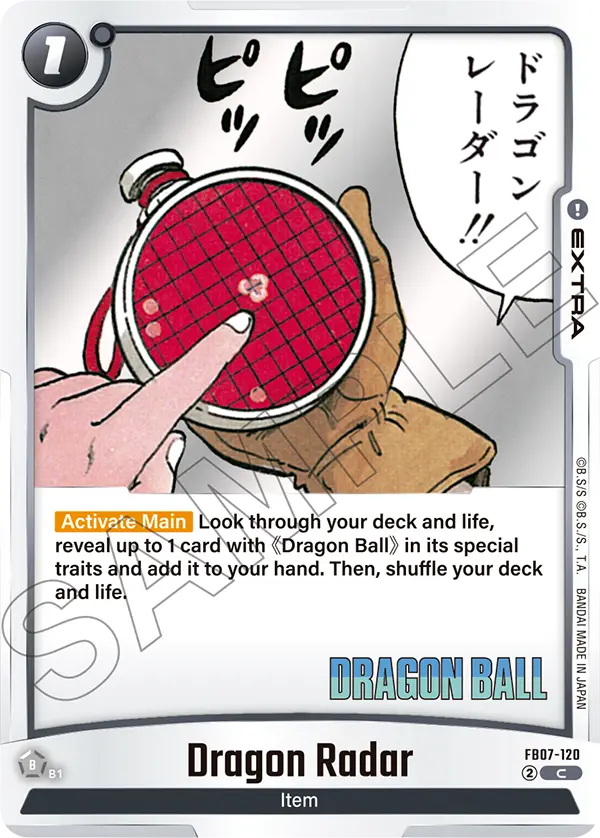 Dragon Radar FB07-120-p2 card