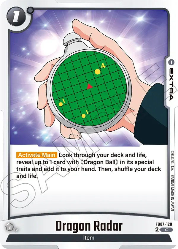 Dragon Radar FB07-120 card