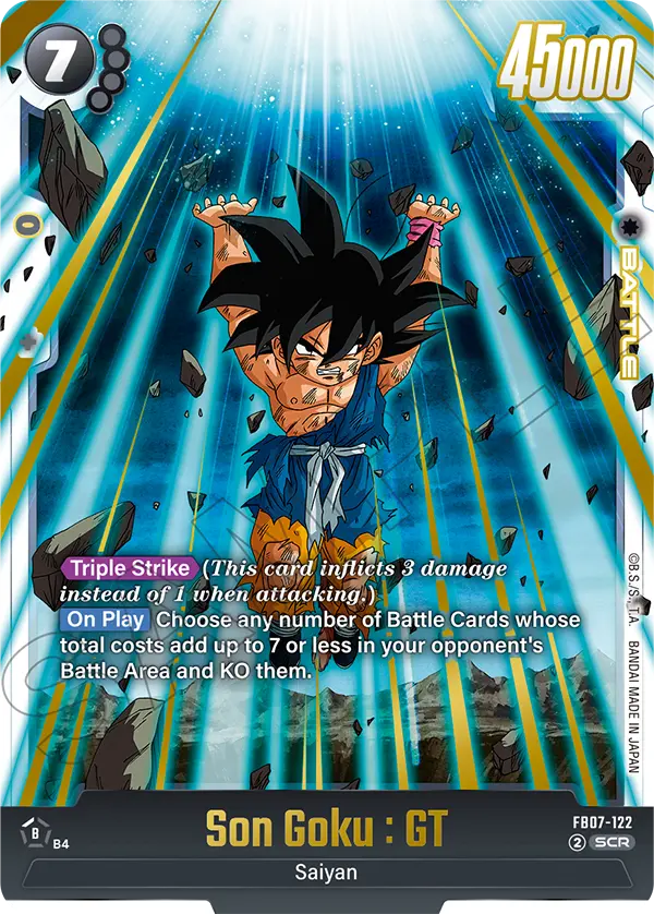 Son Goku : GT FB07-122 card