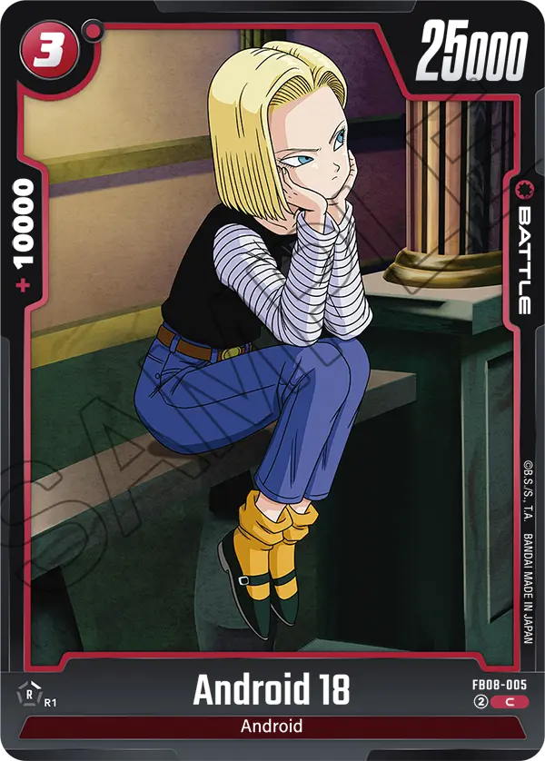 Android 18 FB08-005 card