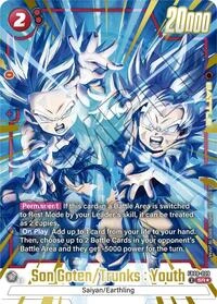 Son Goten/Trunks : Youth FB08-009-p1 card