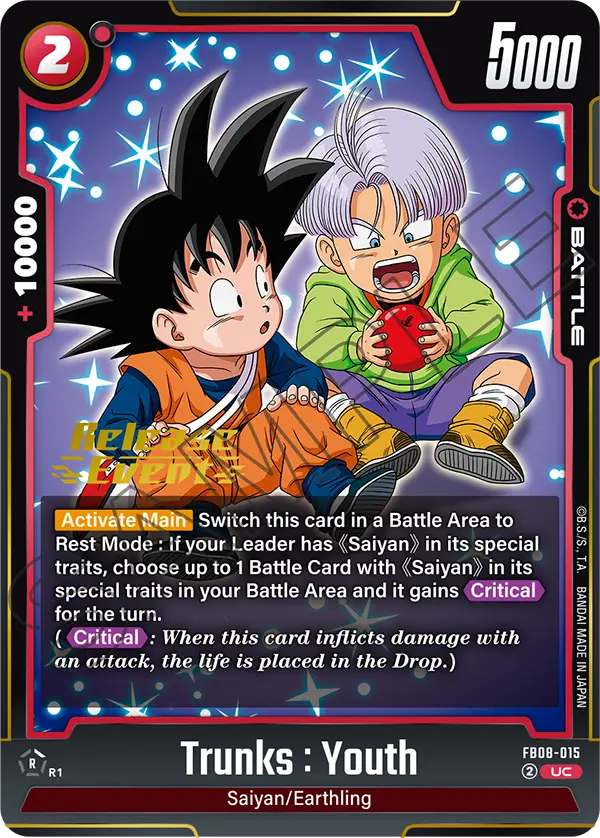 Trunks : Youth FB08-015-p1 card